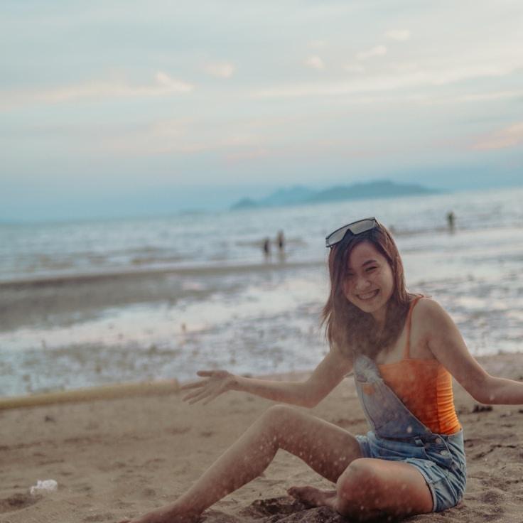 Portrait of Aria, group coordinator and fusion cooking expert